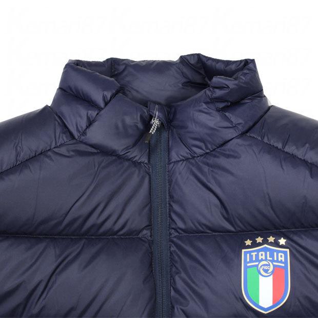PUMA イタリア代表 フード付きベスト PUMA（プーマ） イタリア代表 FIGC CASUALS ダウンベスト 【PUMA