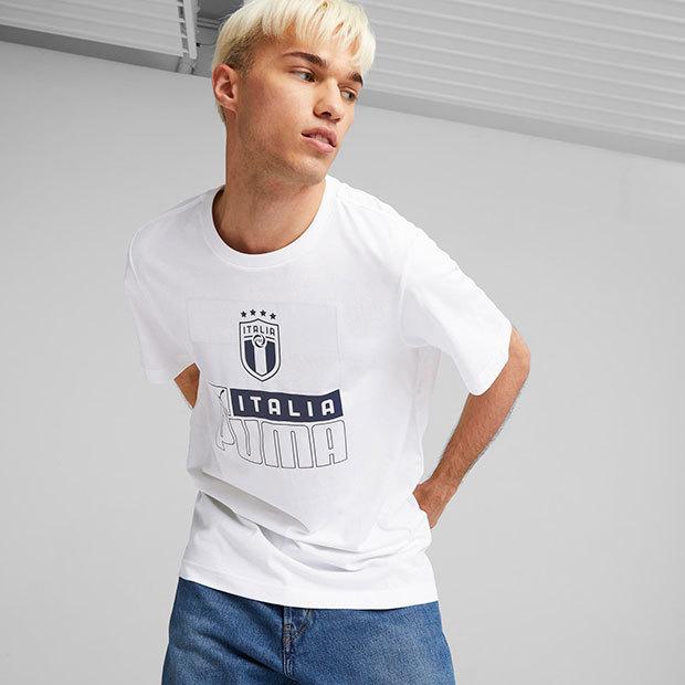 PUMA（プーマ） イタリア代表 FIGC FTBLCORE 半袖Tシャツ 【PUMA