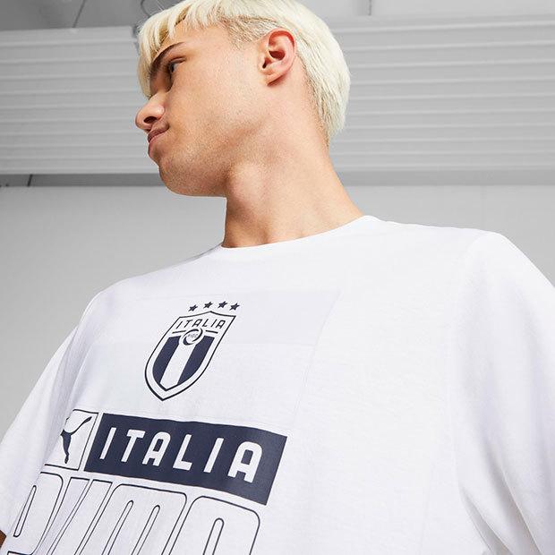 PUMA（プーマ） イタリア代表 FIGC FTBLCORE 半袖Tシャツ 【PUMA