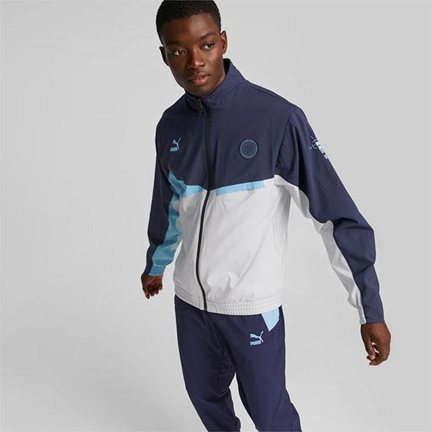PUMA（プーマ） イタリア代表 FTBLSTATEMENT ウーブンジャケット 