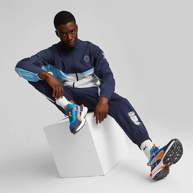 PUMA（プーマ） イタリア代表 FTBLSTATEMENT ウーブンジャケット 
