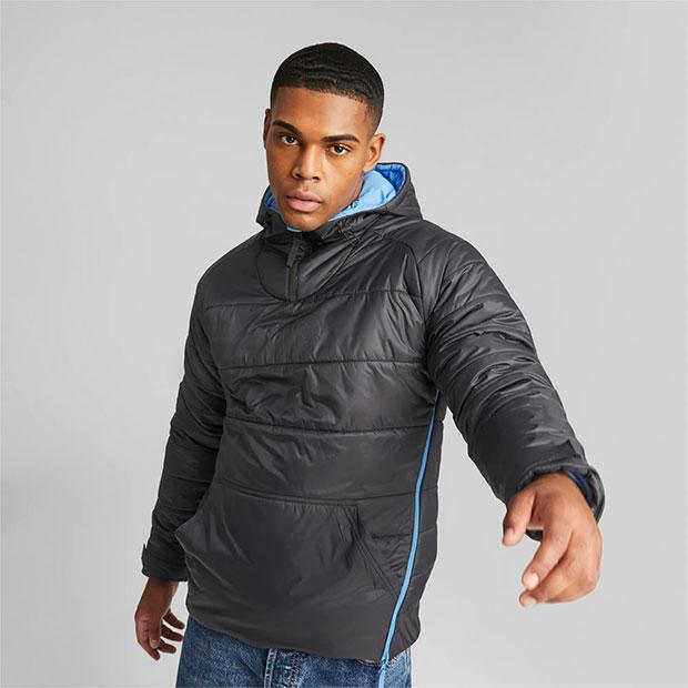 PUMA（プーマ） マンチェスターシティ 1/2ジップ リバーシブル