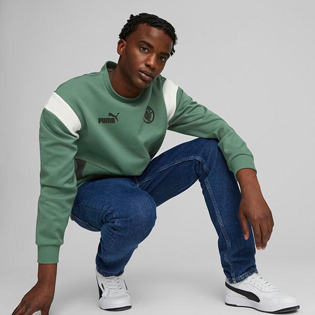 PUMA（プーマ） マンチェスターシティ FTBLARCHIVE クルースウェット