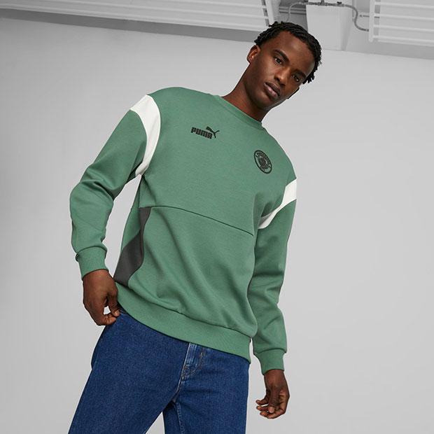 PUMA（プーマ） マンチェスターシティ FTBLARCHIVE クルースウェット