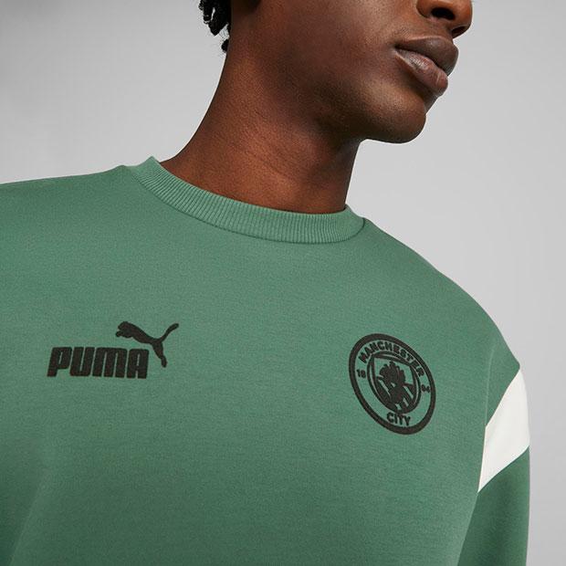 PUMA（プーマ） マンチェスターシティ FTBLARCHIVE クルースウェット