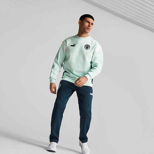 PUMA（プーマ） マンチェスターシティ FTBLARCHIVE トラックパンツ