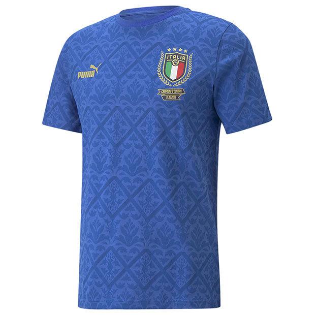 PUMA（プーマ） イタリア代表 FIGC グラフィック WINNER 半袖Tシャツ 