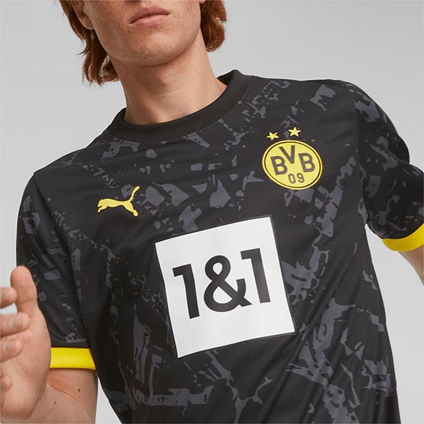 Puma 23/24ボルシア・ドルトムント アウェイユニフォーム PUMA（プーマ） ドルトムント 23-24 アウェイ 半袖レプリカ