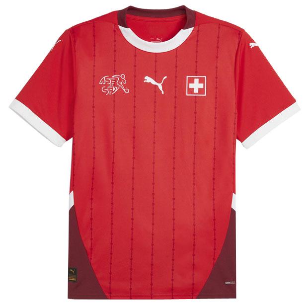 PUMA（プーマ） スイス代表 2024 ホーム 半袖レプリカユニフォーム