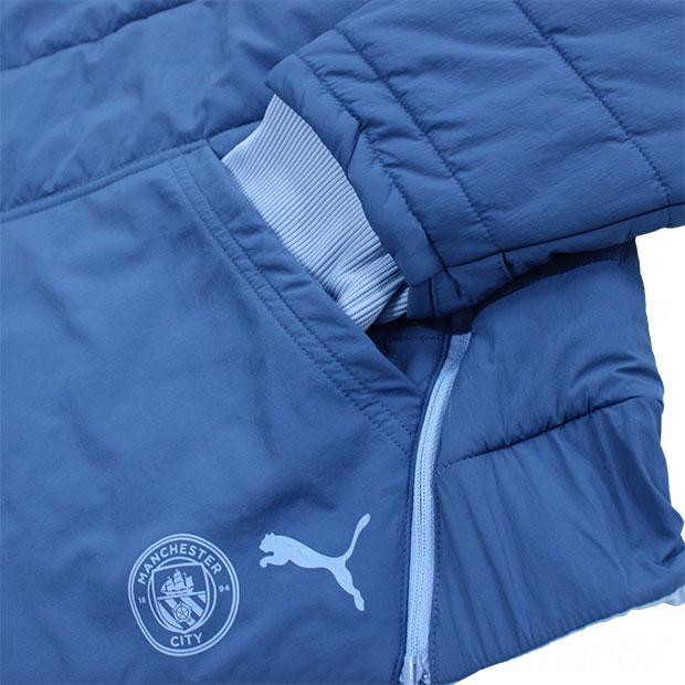 PUMA（プーマ） マンチェスターシティ 1/2 リバーシブルジップ