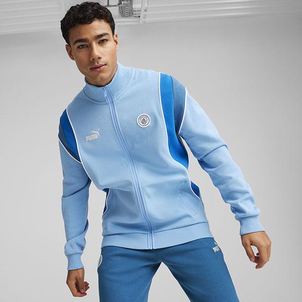 PUMA（プーマ） マンチェスターシティ FTBLARCHIVE トラックジャケット