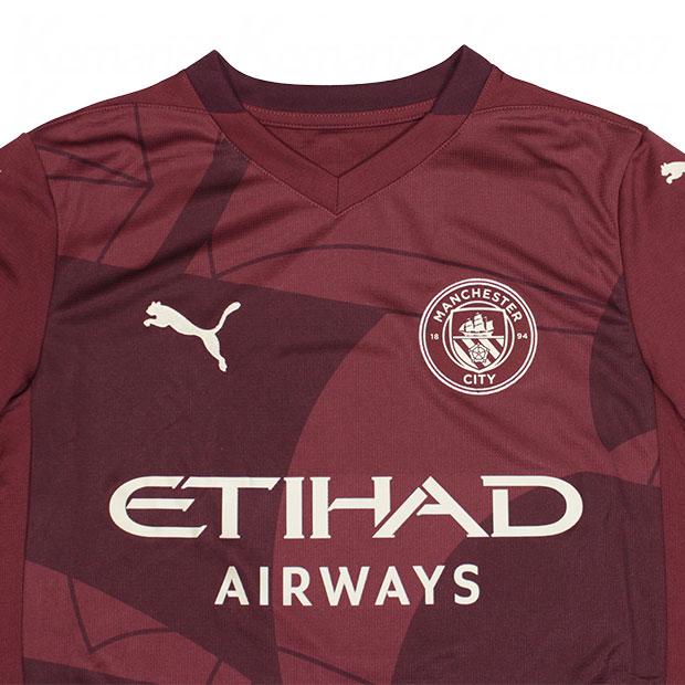 PUMA ジュニア マンチェスターシティ 24-25 3rd 半袖レプリカ