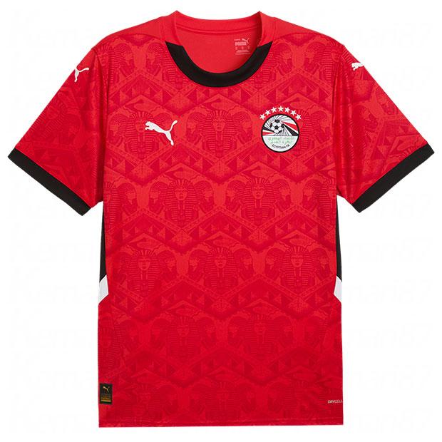 エジプト代表|2025|ホーム|半袖レプリカユニフォーム　【PUMA|プーマ】ナショナルチームレプリカウェアー777132-01 PUMA（プーマ） エジプト代表 2025 ホーム 半袖レプリカユニフォーム