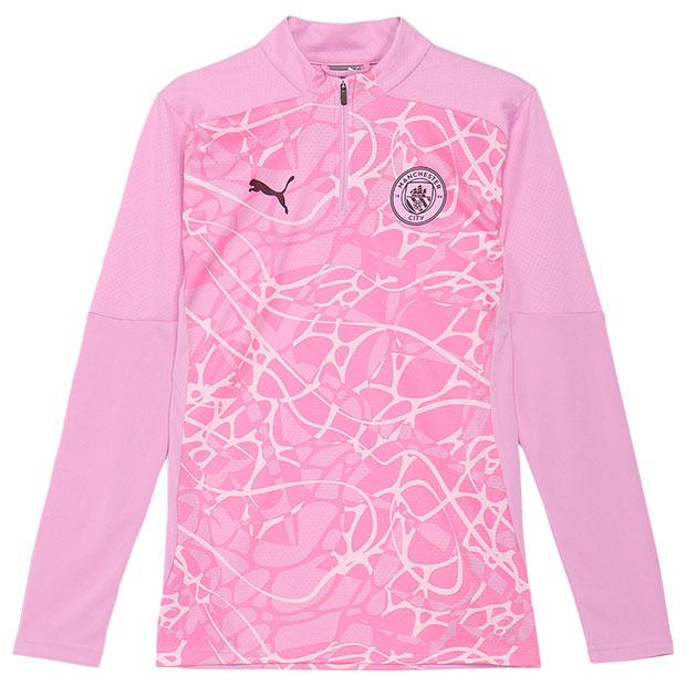 PUMA（プーマ） マンチェスターシティ プレマッチ1/4ジップトップ