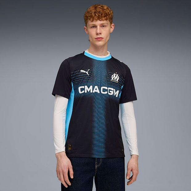 PUMA（プーマ） オリンピックマルセイユ 25-26 アウェイ 半袖レプリカ