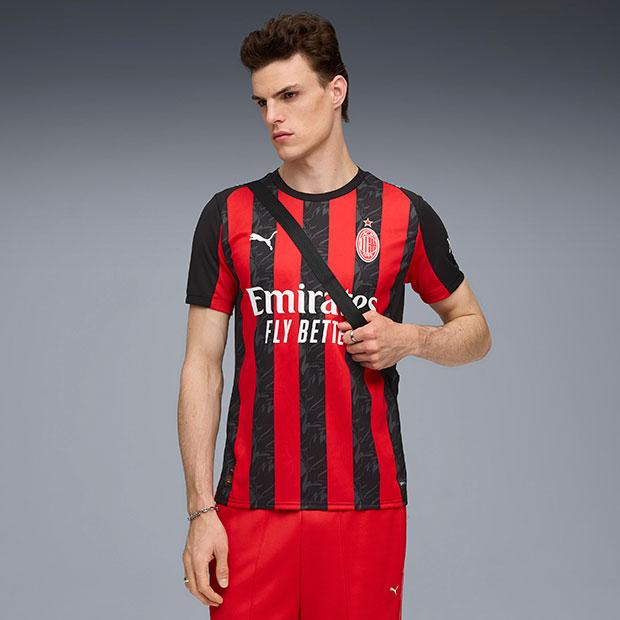 PUMA（プーマ） ACミラン 25-26 ホーム 半袖レプリカユニフォーム