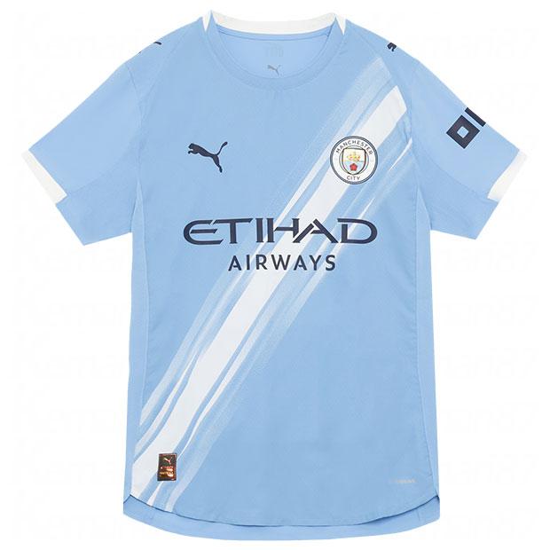 マンチェスターシティ 25-26 ホーム 半袖オーセンティックユニフォーム　【PUMA|プーマ】クラブチームレプリカウェアー780336-01 PUMA（プーマ） マンチェスターシティ 25-26 ホーム 半袖