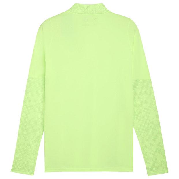 PUMA 緑色 ジップアップ セーター Lサイズ PUMA（プーマ） 【爆買】マンチェスターシティ トレーニング1/4ジップ
