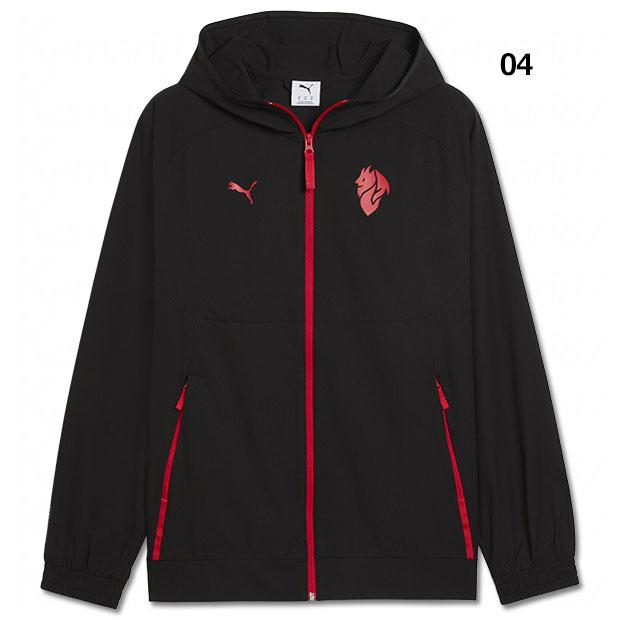 ACミラン PUMATECH ウーブンジャケット　【PUMA|プーマ】クラブチームウェアー782405 PUMA（プーマ） ACミラン PUMATECH ウーブンジャケット 【PUMA|プーマ