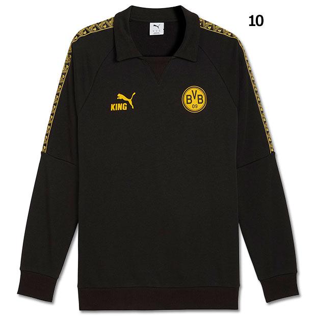 ドルトムント KING ドリルトップ　【PUMA|プーマ】クラブチームウェアー782583 PUMA（プーマ） ドルトムント KING ドリルトップ 【PUMA|プーマ
