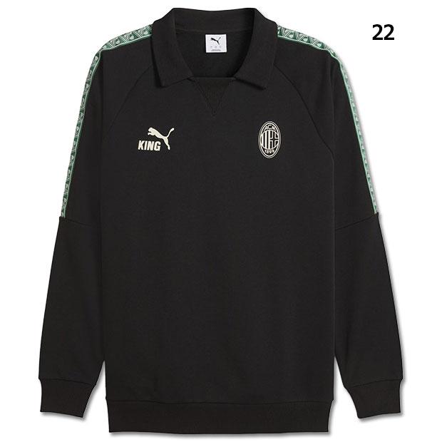 ACミラン KING ドリルトップ　【PUMA|プーマ】クラブチームウェアー782611 PUMA（プーマ） ACミラン KING ドリルトップ 【PUMA|プーマ】クラブ