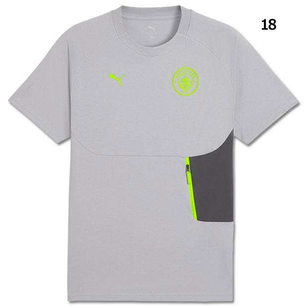 PUMA（プーマ） マンチェスターシティ PUMATECH ポケット半袖Tシャツ