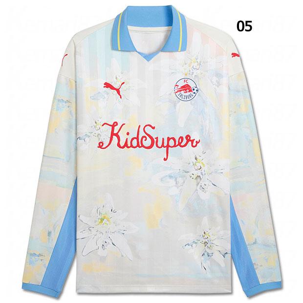 PUMA レッドブルザルツブルク × KIDSUPER 長袖レトロシャツ 【PUMA