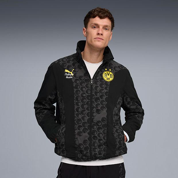 PUMA（プーマ） ドルトムント × KIDSUPER リバーシブルジャケット