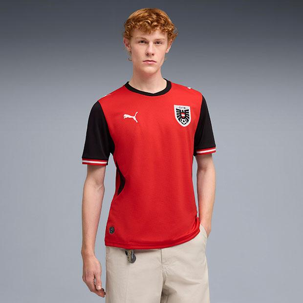 PUMA（プーマ） オーストリア代表 2026 ホーム 半袖レプリカ