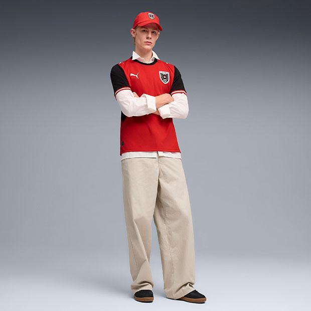 PUMA（プーマ） オーストリア代表 2026 ホーム 半袖レプリカ