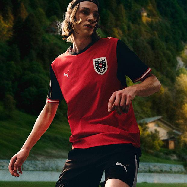 PUMA（プーマ） オーストリア代表 2026 ホーム 半袖レプリカ