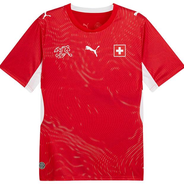 スイス代表 2026 ホーム 半袖レプリカユニフォーム　【PUMA|プーマ】ナショナルチームレプリカウェアー783218-01 PUMA（プーマ） スイス代表 2026 ホーム 半袖レプリカユニフォーム