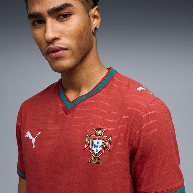ポルトガル代表 2026 ホーム 半袖オーセンティックユニフォーム　【PUMA|プーマ】ナショナルチームレプリカウェアー783276-01_3