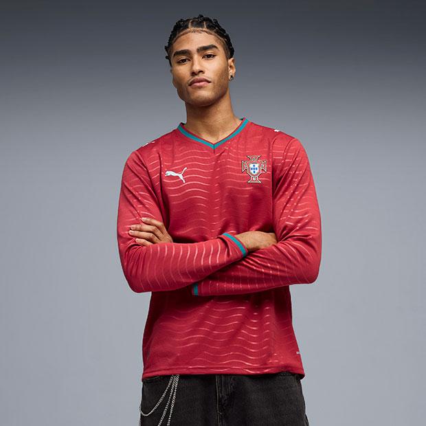 PUMA（プーマ） ポルトガル代表 2026 ホーム 長袖レプリカユニフォーム