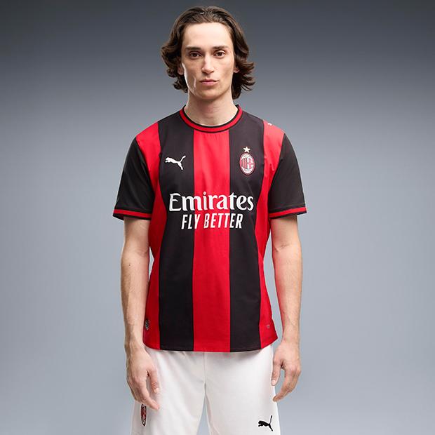 【新品タグ付き・正規品】プーマ製 アンゴラ代表 10-11ユニフォーム／海外L PUMA（プーマ） ACミラン 26-27 ホーム 半袖オーセンティック