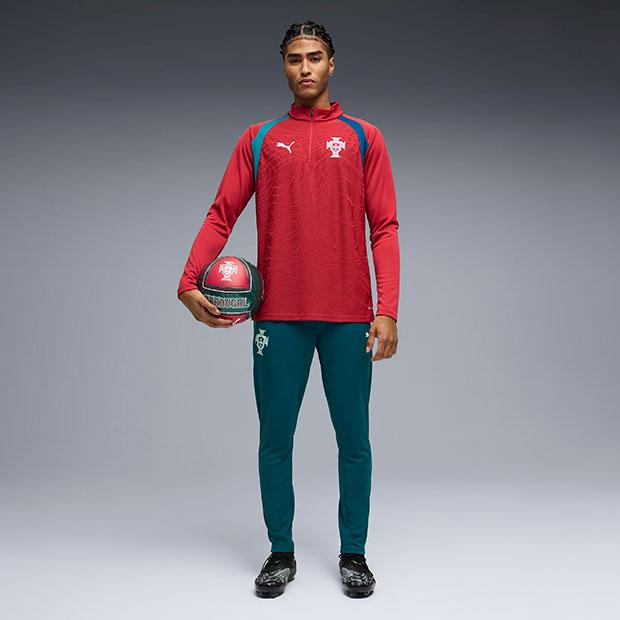 PUMA（プーマ） ポルトガル代表 TR 1/4 ジップトップ 【PUMA|プーマ