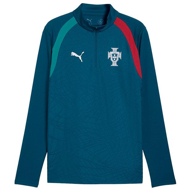 PUMA（プーマ） ポルトガル代表 TR 1/4 ジップトップ 【PUMA|プーマ