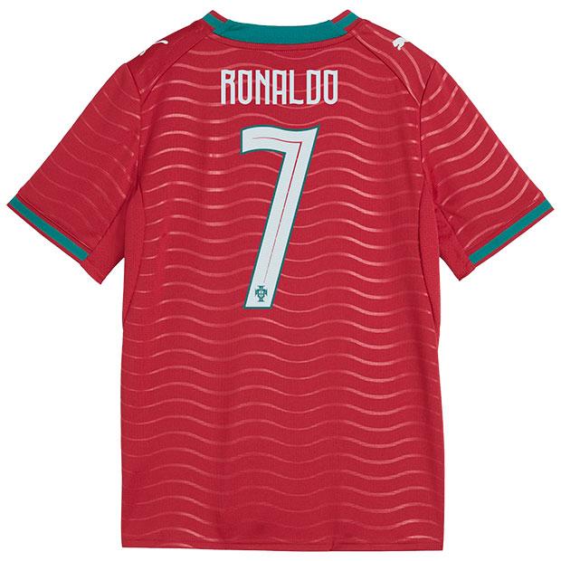 ジュニア ポルトガル代表 2026 ホーム 半袖レプリカユニフォーム PLAYER　【PUMA|プーマ】ナショナルチームレプリカウェアー788144-77 PUMA（プーマ） ジュニア ポルトガル代表 2026 ホーム 半袖レプリカ