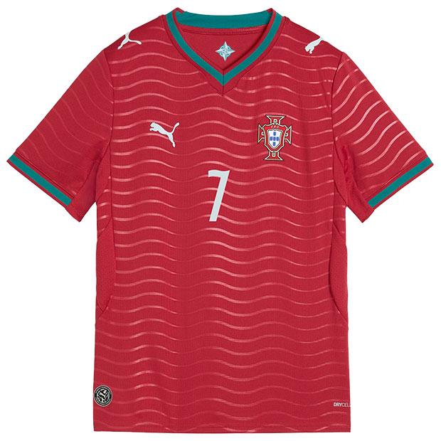 PUMA（プーマ） ジュニア ポルトガル代表 2026 ホーム 半袖レプリカ