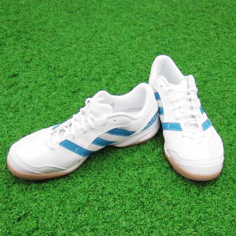 adidas スーパーサラ7 ランニングホワイト×ターコイズ×ハイドラ 