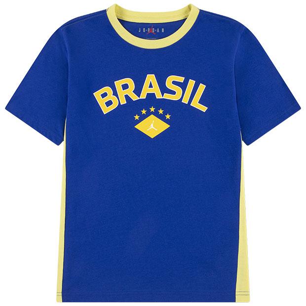 NIKE（ナイキ） ジュニア ブラジル代表 JDB MJ 85 NVL GX P6 半袖T