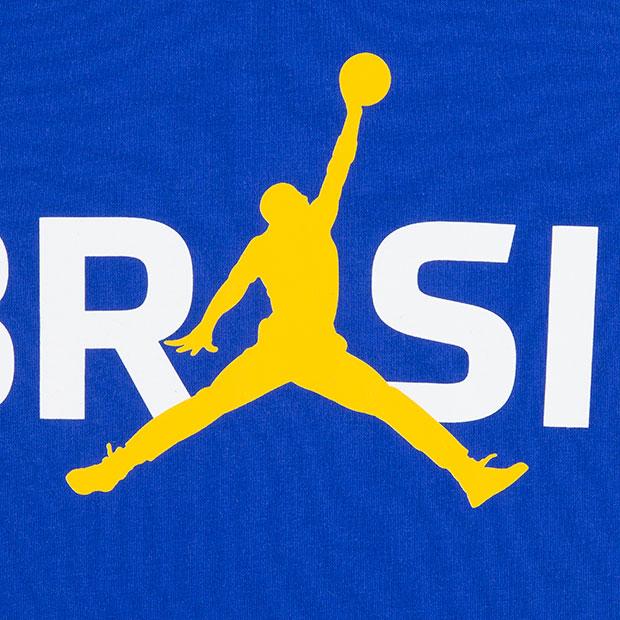 NIKE（ナイキ） ジュニア ブラジル代表 JDB MJ 85 LOGO P6 半袖Tシャツ