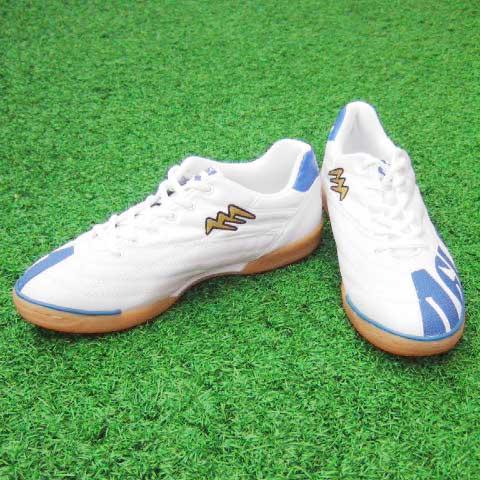 hummel ARICALE フットサルシューズ ホワイト/ブルー シューズ・フットサル｜hummel｜ヒュンメル公式オンラインストア