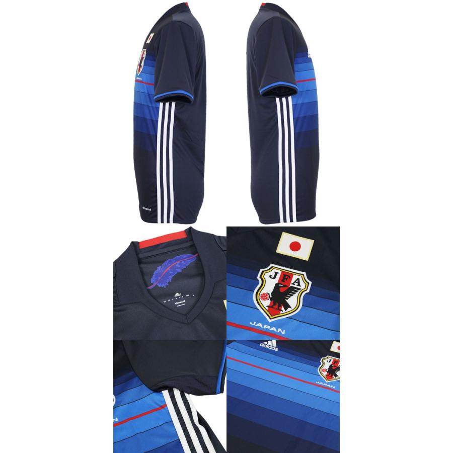 adidas - アディダス サッカー日本代表 ユニフォーム 2016/17 ホーム M 本田圭佑 adidas 日本代表 16/17 ユニフォーム ホーム 半袖 レプリカ #4