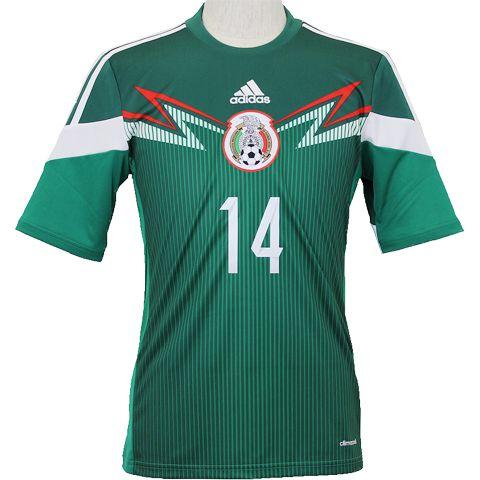 adidas（アディダス） メキシコ代表 2014 ホーム 半袖レプリカ