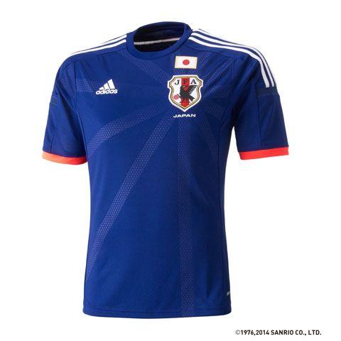 サンリオ　ハローキティ　サッカーシャツ  日本代表 adidas（アディダス） 日本代表 2014 ホーム レプリカ半袖ユニフォーム