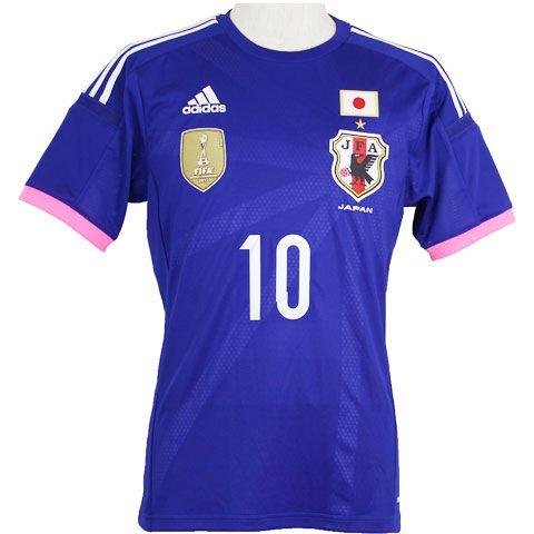 正規品　未使用品　なでしこジャパン　澤穂希 特別仕様ユニフォーム　10番 adidas（アディダス） なでしこジャパン 2014 ホーム 半袖レプリカ