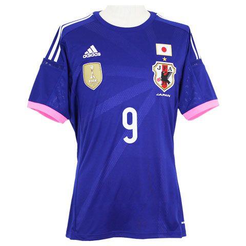 ☆送料無料☆日本代表ホームユニフォーム川澄奈穂美選手☆ adidas なでしこジャパン 2014 ホーム 半袖レプリカユニフォーム