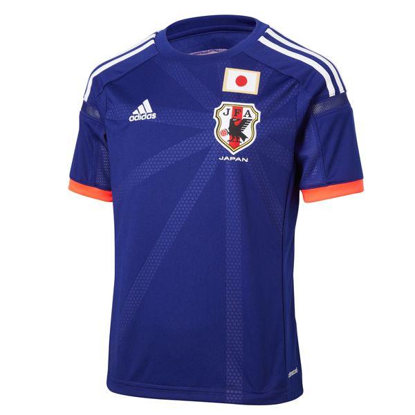 2014年 サッカー日本代表 ホーム レプリカユニフォーム L adidas（アディダス） ジュニア 日本代表 2014 ホーム 半袖レプリカ