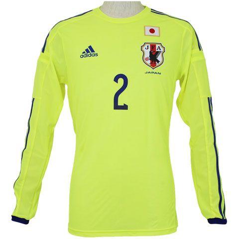 2014 adidas オーセンティックユニフォームセット　内田篤人　限定　L adidas（アディダス） 日本代表 2014 アウェイ オーセンティック長袖